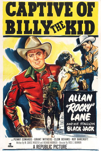 Póster de Captive of Billy the Kid