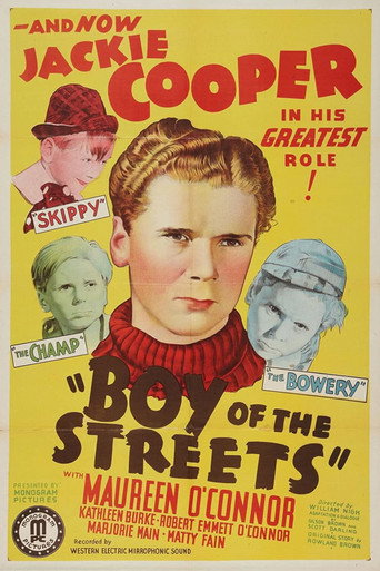 Póster de Boy of the Streets