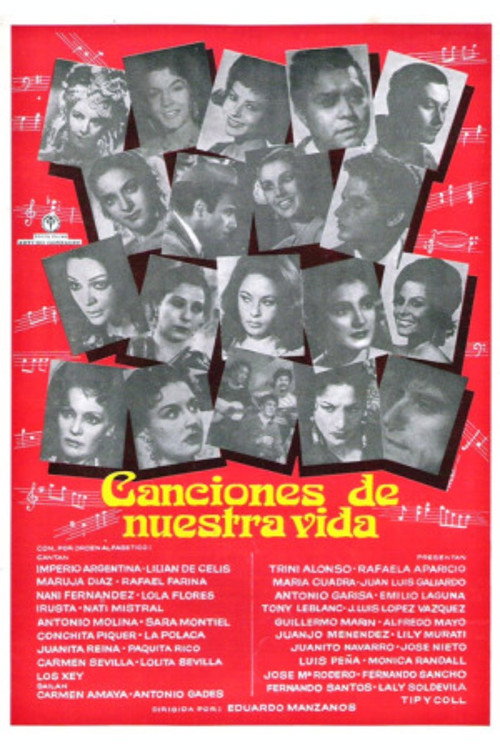 Póster de Canciones de nuestra vida