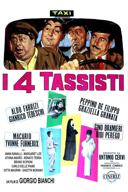 Póster de I 4 tassisti
