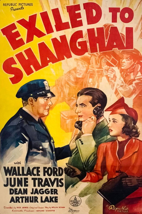 Póster de Exiled to Shanghai