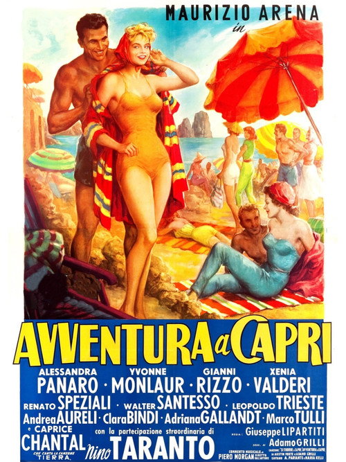 Póster de Avventura a Capri