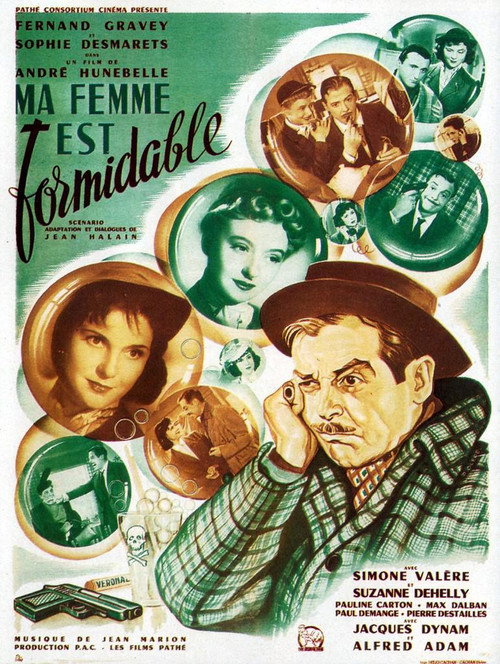 Póster de Ma femme est formidable