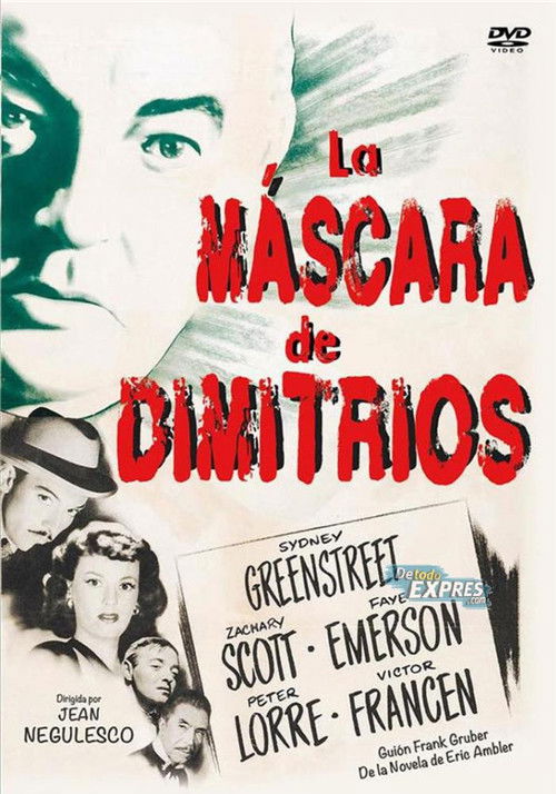 Póster de La máscara de Dimitrios