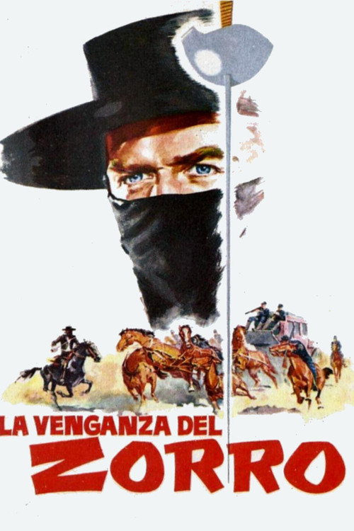 Póster de La venganza del Zorro