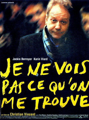 Póster de Je ne vois pas ce qu'on me trouve