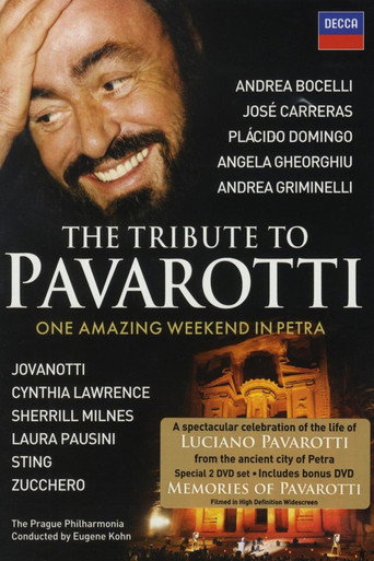 Póster de The Tribute to Pavarotti One Amazing Weekend in Petra
