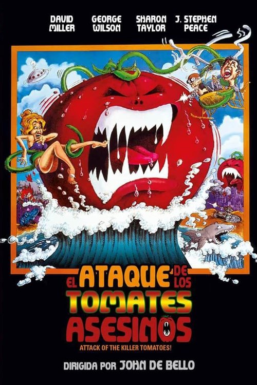 Póster de El Ataque de los Tomates Asesinos