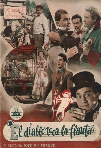 Póster de El diablo toca la flauta