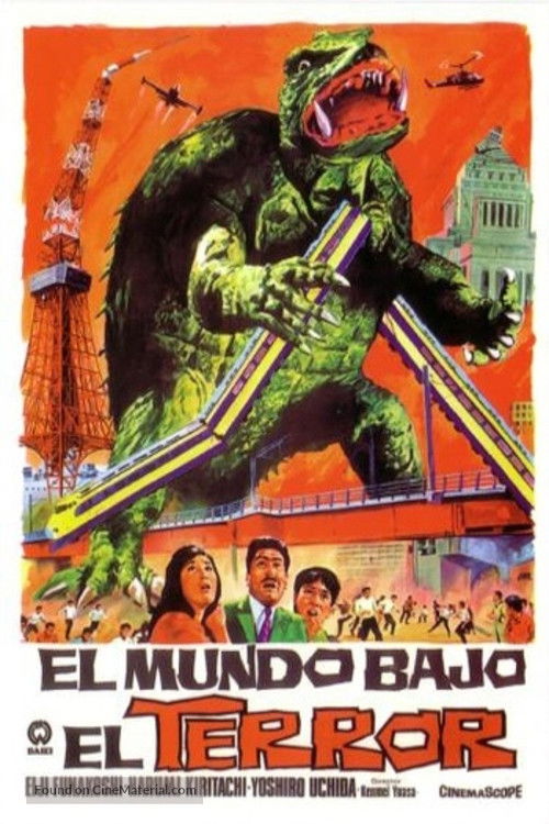 Póster de Gamera: El mundo bajo el terror