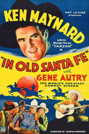 Póster de In Old Santa Fe