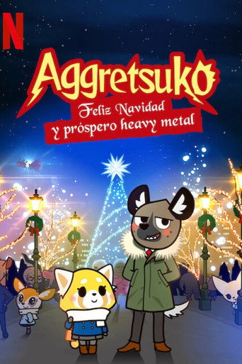 Póster de Aggretsuko: Feliz metal y próspero Año Nuevo