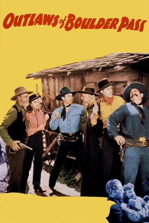 Póster de Outlaws of Boulder Pass