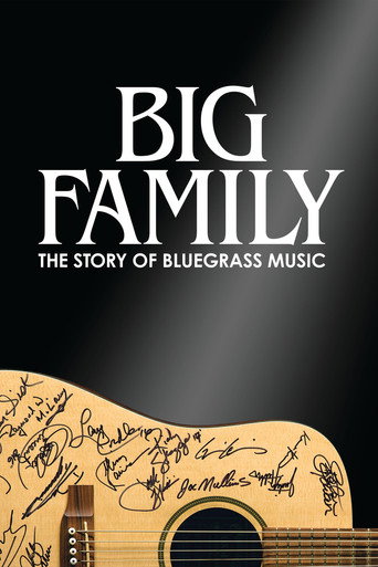 Póster de Big Family: The Story of Bluegrass Music