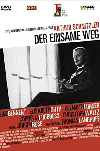 Póster de Der einsame Weg