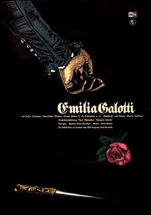 Póster de Emilia Galotti