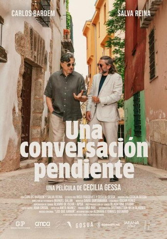 Póster de Una conversación pendiente