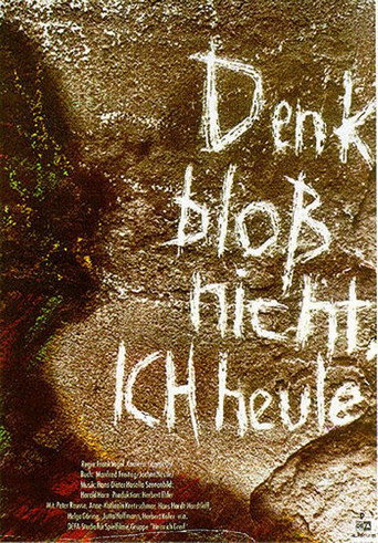 Póster de Denk bloß nicht, ich heule