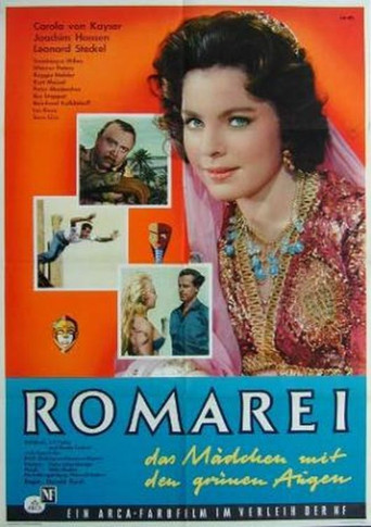 Póster de Romarei, das Mädchen mit den grünen Augen