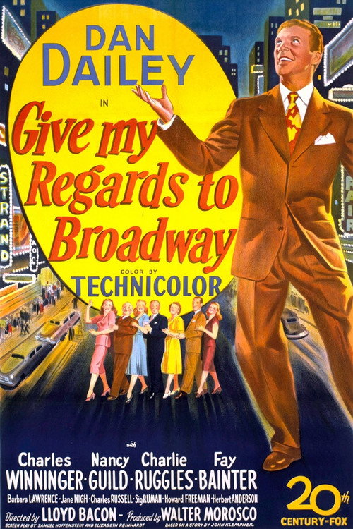Póster de Give My Regards to Broadway