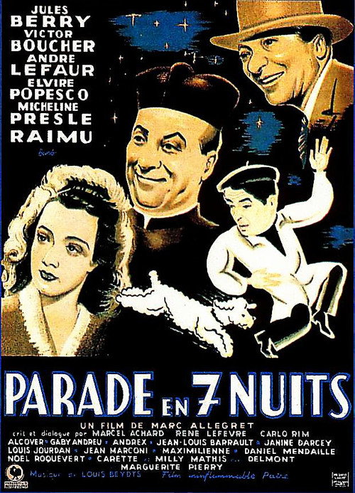 Póster de Parade en 7 nuits