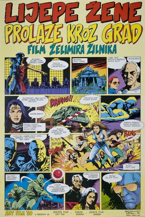 Póster de Lijepe žene prolaze kroz grad