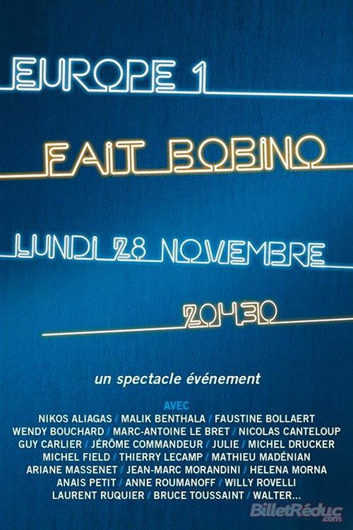Póster de Europe 1 fait Bobino - Saison 2