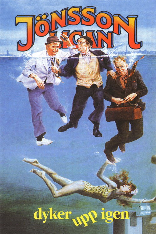 Póster de Jönssonligan dyker upp igen