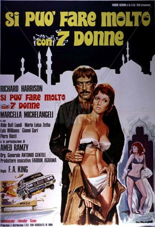 Póster de Si può fare molto con 7 donne