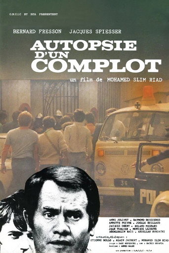 Póster de Autopsie d’un complot