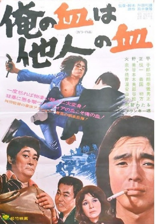 Póster de 俺の血は他人の血