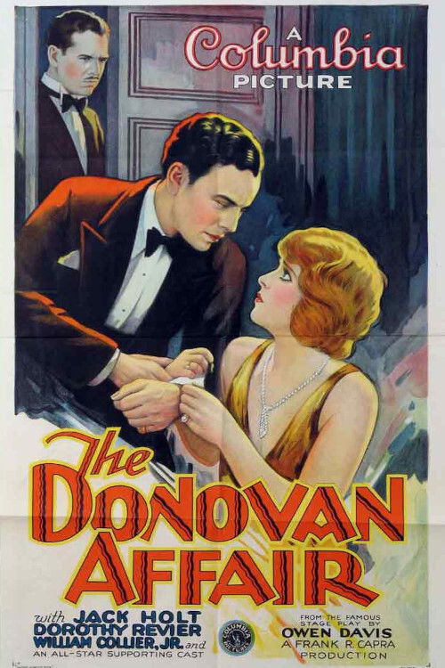 Póster de The Donovan Affair