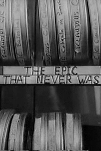 Póster de The Epic That Never Was