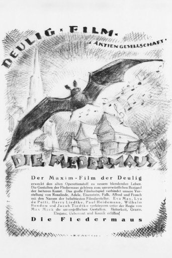 Póster de Die Fledermaus