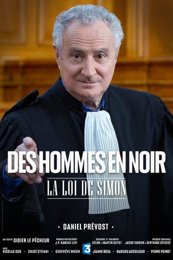 Póster de La Loi de Simon - Des hommes en noir