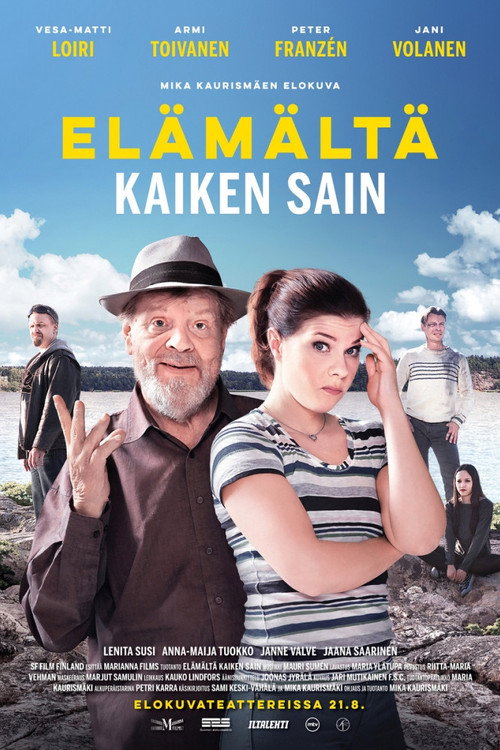 Póster de Elämältä kaiken sain