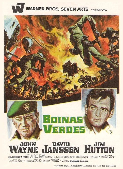 Póster de Los boinas verdes