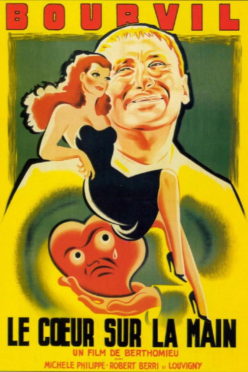 Póster de Le Cœur sur la main