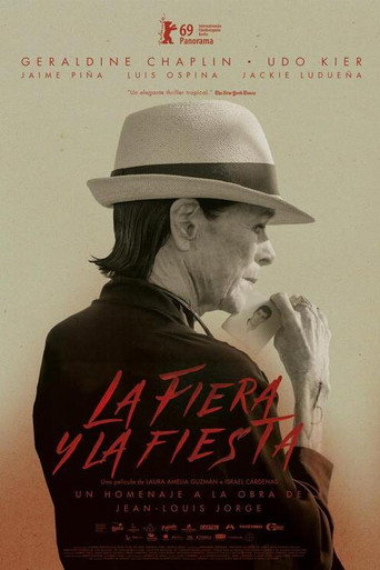 Póster de La fiera y la fiesta