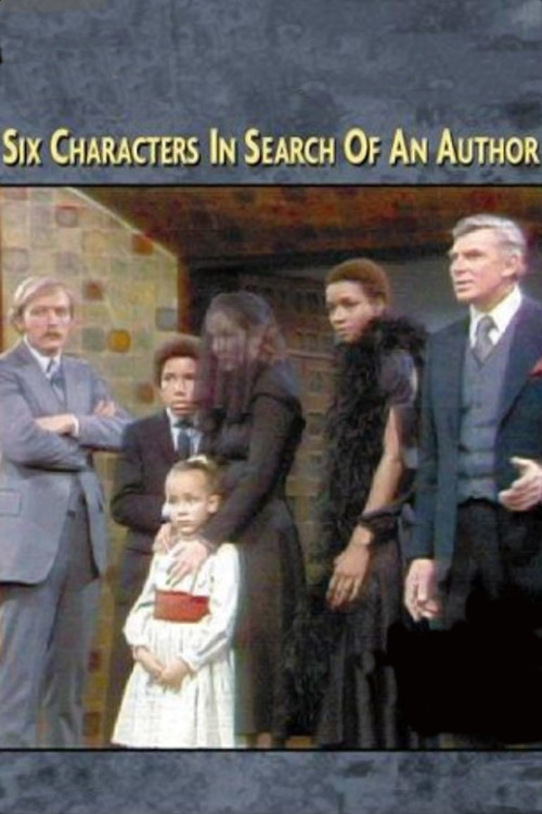 Póster de Six Characters in Search of An Author