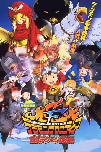 Póster de Digimon Frontier: La isla perdida