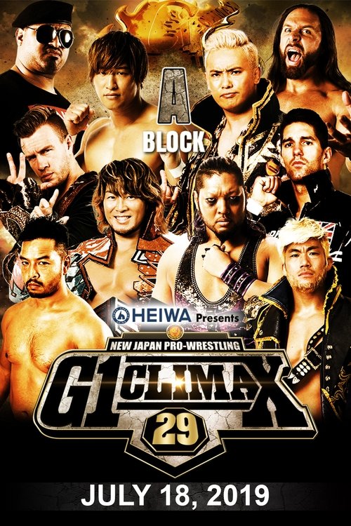 Póster de NJPW G1 Climax 29: Day 5
