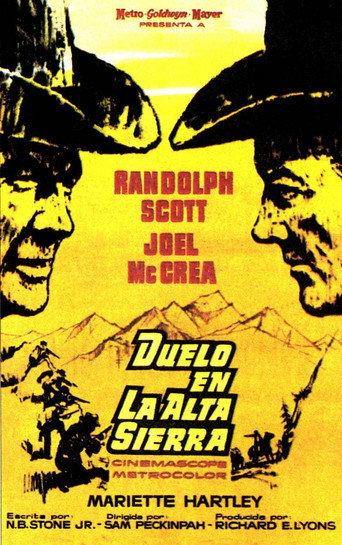 Póster de Pistoleros del atardecer