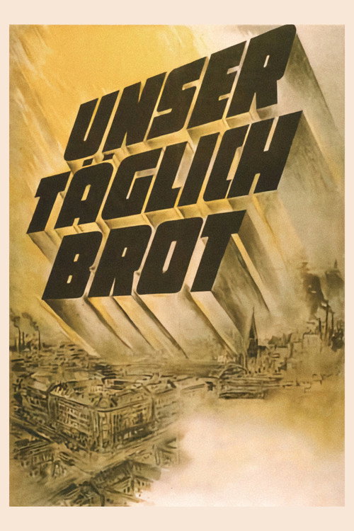 Póster de Unser täglich Brot