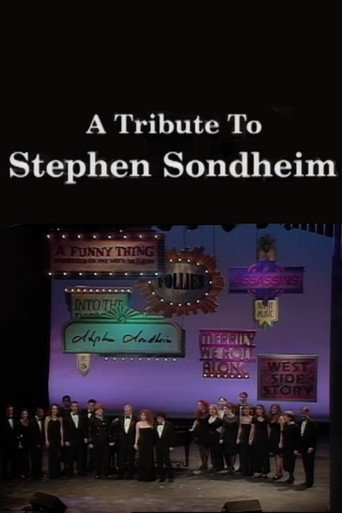 Póster de A Tribute to Stephen Sondheim