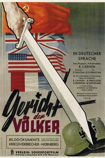 Póster de Nuremberg Trials