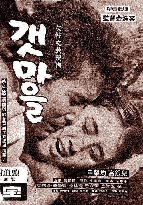 Póster de 갯마을