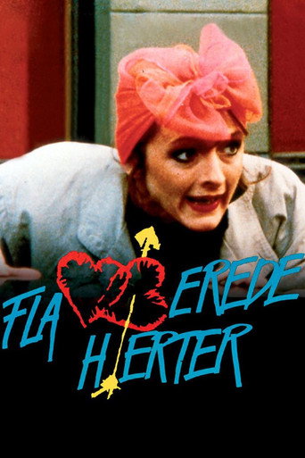 Póster de Flamberede hjerter