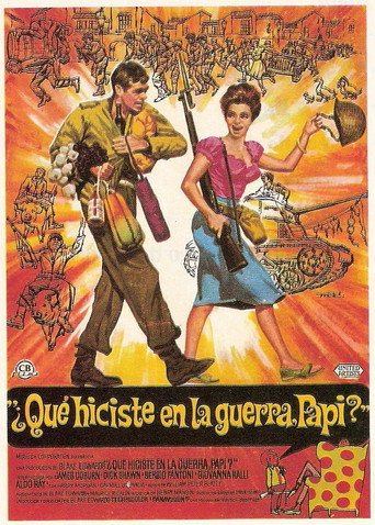 Póster de What Did You Do in the War, Daddy?