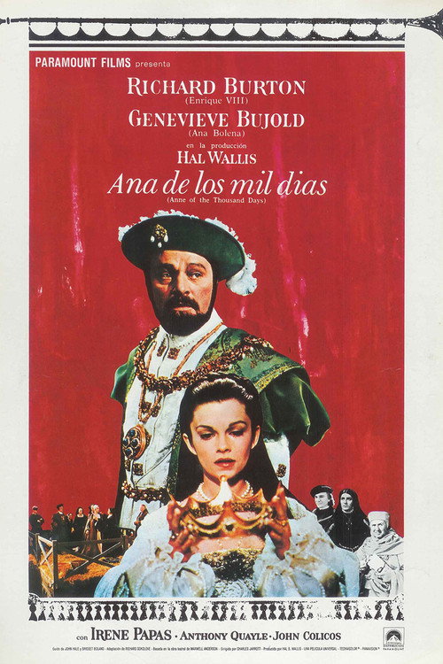 Póster de Ana de los mil días